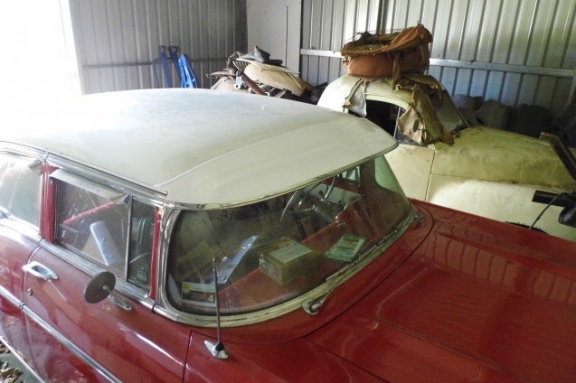 1957 chevy exterior discount sun visor