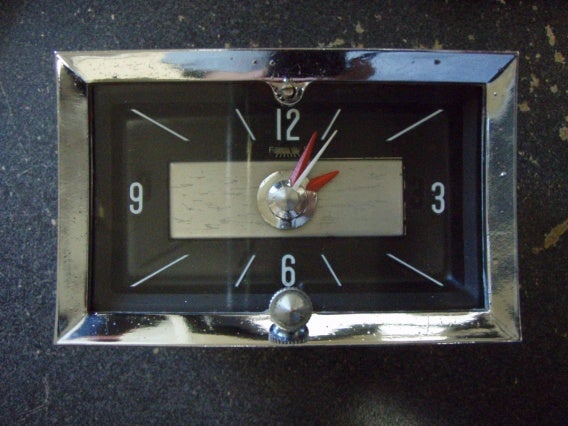 Rebuild 1957 dash clock (Hamilton)