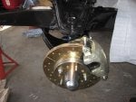 front disc brakes and steering assembly mounted 006.jpg